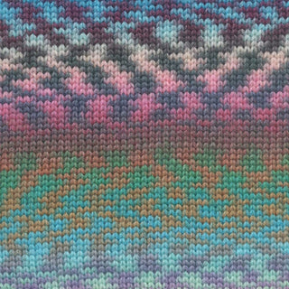 Cloud – 0026 Türkis/Lavendel/Rosa/Grün