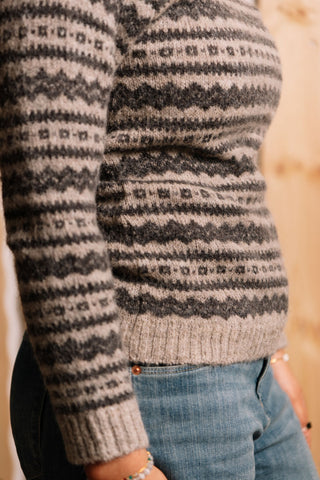 Ljósagrá/Brún troyggja model 8292