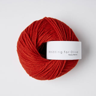 Knitting for Olive Heavy Merino – Pomegranate