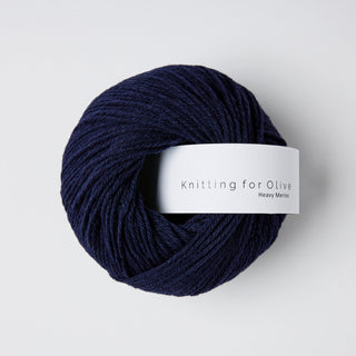 Knitting for Olive Heavy Merino – Navy Blue