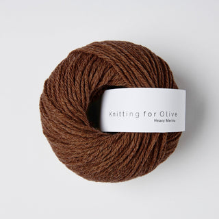 Knitting for Olive Heavy Merino – Dark Cognac
