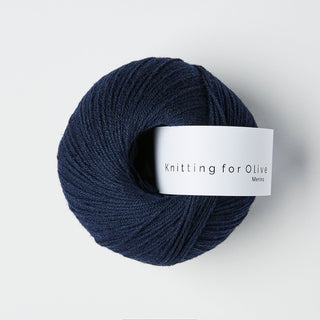 Knitting for Olive Merino – Navy Blue