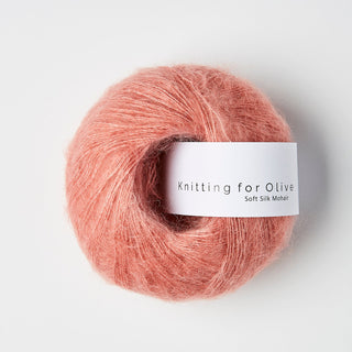 Knitting for Olive Soft Silk Mohair – Flamingo
