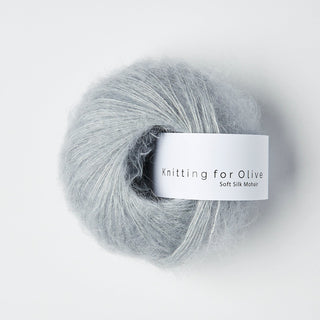 Knitting for Olive Soft Silk Mohair – Soft Blue