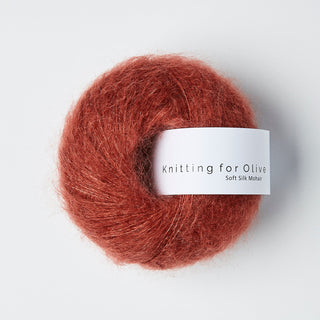 Knitting for Olive Soft Silk Mohair – Forest Berry