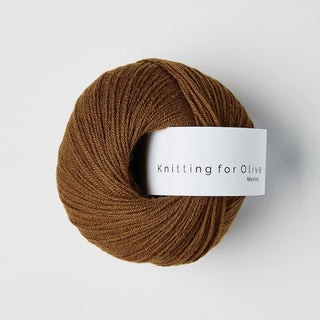 Knitting for Olive Merino – Ocher Brown