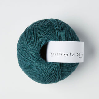 Knitting for Olive Merino – Petroleum Green