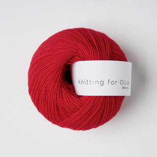 Knitting for Olive Merino – Red Currant