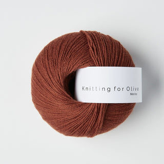 Knitting for Olive Merino – Rust