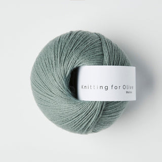 Knitting for Olive Merino – Dusty Aqua