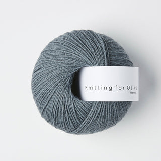 Knitting for Olive Merino – Dusty Petroleum Blue