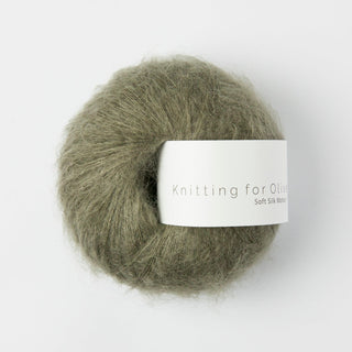 Knitting for Olive Soft Silk Mohair – Dusty Olive