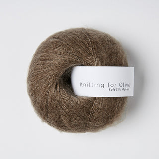 Knitting for Olive Soft Silk Mohair – Bark