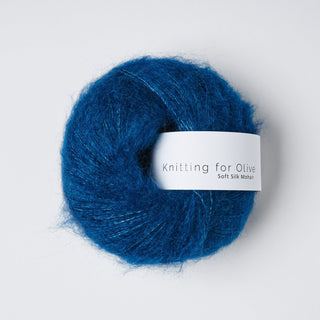 Knitting for Olive Soft Silk Mohair – Blue Tit