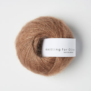 Knitting for Olive Soft Silk Mohair – Brown Nougat