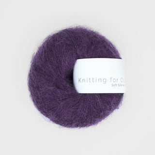 Knitting for Olive Soft Silk Mohair – Plum