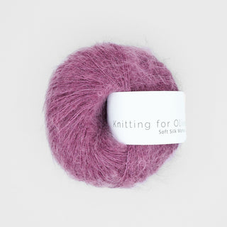 Knitting for Olive Soft Silk Mohair – Blackberry Ice Cream