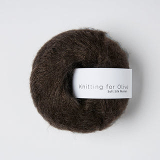 Knitting for Olive Soft Silk Mohair – Brown Bear