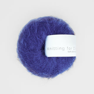 Knitting for Olive Soft Silk Mohair – French Anemone