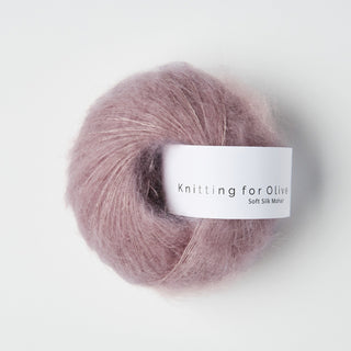 Knitting for Olive Soft Silk Mohair – Dusty Rose
