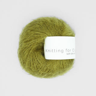 Knitting for Olive Soft Silk Mohair – Green Woodpecker