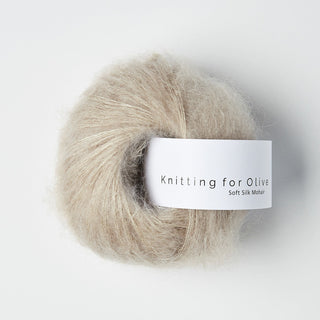 Knitting for Olive Soft Silk Mohair – Oatmeal