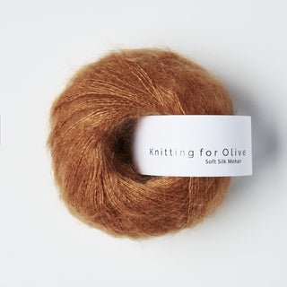 Knitting for Olive Soft Silk Mohair – Copper