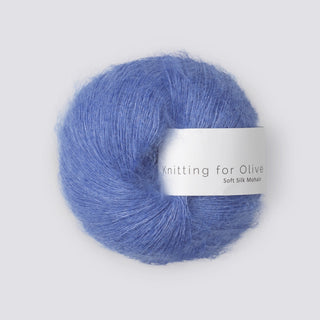 Knitting for Olive Soft Silk Mohair – Lavender Blue