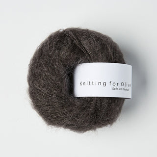 Knitting for Olive Soft Silk Mohair – Dark Moose