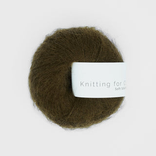 Knitting for Olive Soft Silk Mohair – Olive Brown