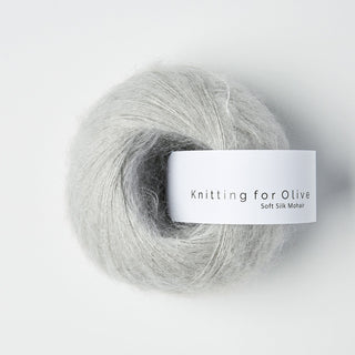 Knitting for Olive Soft Silk Mohair – Pearl Gray