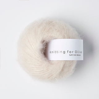 Knitting for Olive Soft Silk Mohair – Cloud