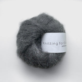 Knitting for Olive Soft Silk Mohair – Thunder Cloud