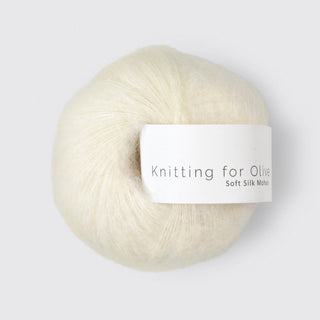 Knitting for Olive Soft Silk Mohair – Undyed