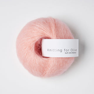 Knitting for Olive Soft Silk Mohair – Poppy Rose